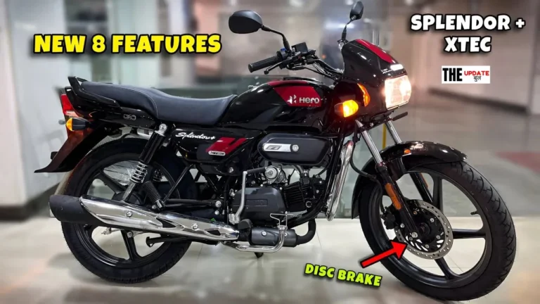 Hero Splendor Plus XTEC Disc Break