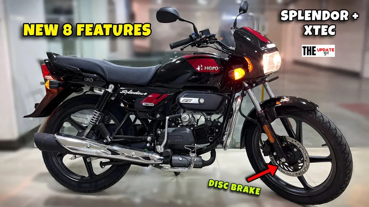 Hero Splendor Plus XTEC Disc Break